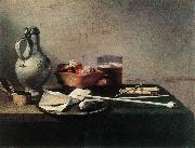 Tobacco Pipes and a Brazier dfg CLAESZ, Pieter